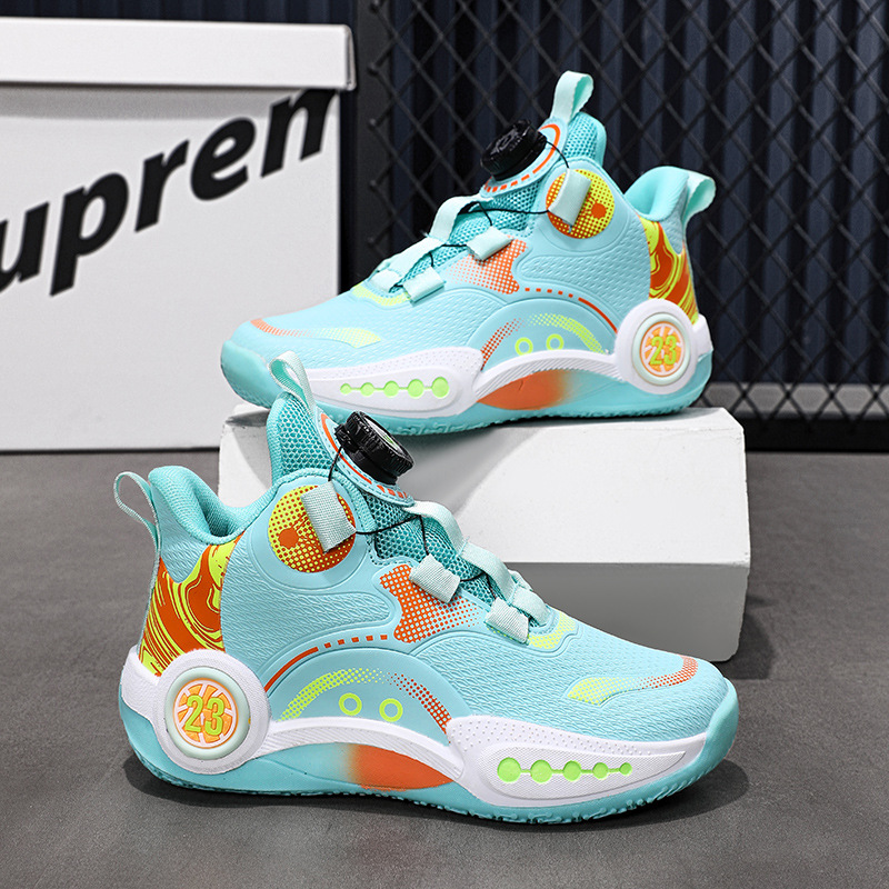 Boys Kids Basketball Shoes 2025 Boy Girl Sports Shoes Big Boys Non-Slip Running Shoes Trainers Sizes US12.5C-US7Y 000605