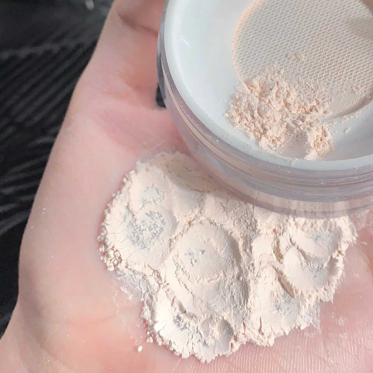 Oil control waterproof loose powder natural soft facial makeup set powder invisible hole long-lasting makeup cosmeticsXJ250224