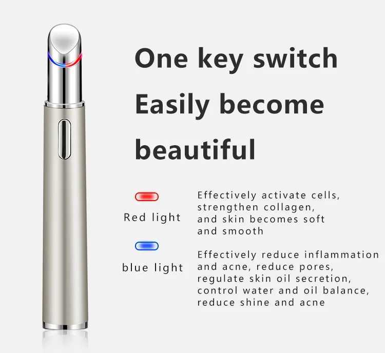 Eye massager electric facial massager anti wrinkle eye care tool vibrator hot eye beauty instrument eye cream applicationXJ250224