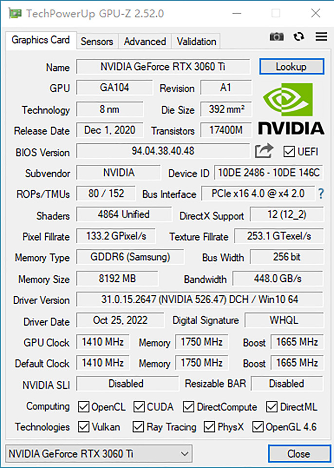 MLLSE RTX 3060Ti 8GB Graphics Card GDDR6 256Bit PCI Express 4.0 16 8Pin NVIDIA GPU Rtx 3060Ti Gaming Video Card Placa De Video