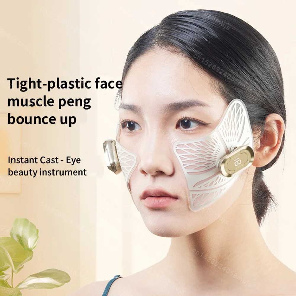 EMS Microcurrent Eye Massager Facial Muscle Stimulator Lifting Anti-Wrinkle Lift Face Skin Care Dark Circles Relieves FatigueXJ250224