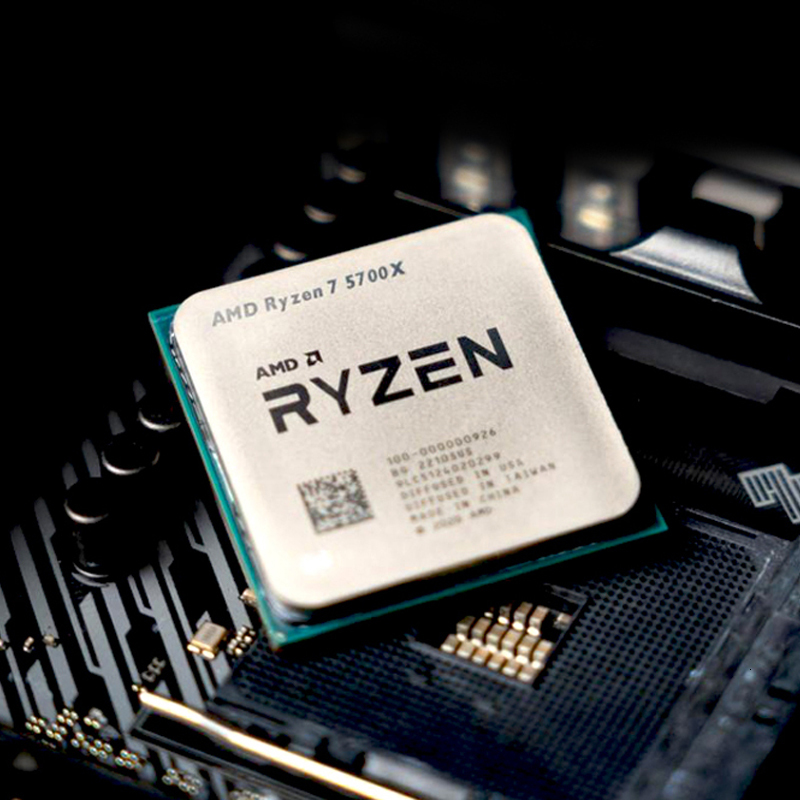 AMD Ryzen 7 5700X3D CPU R7 5700X3D Processor 4.1 GHz 8-Core 16-Thread Zen 3 CPU 7NM L3=96M Socket AM4 New Without Fan