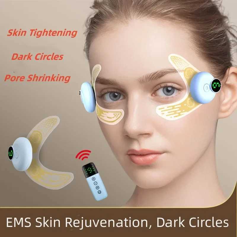 EMS Eye Mask Patch Face Eye Massager Muscle Stimulator Facial Massagers Beauty Eyes Lifting Fatigue Relief eye bags dark circlesXJ250224