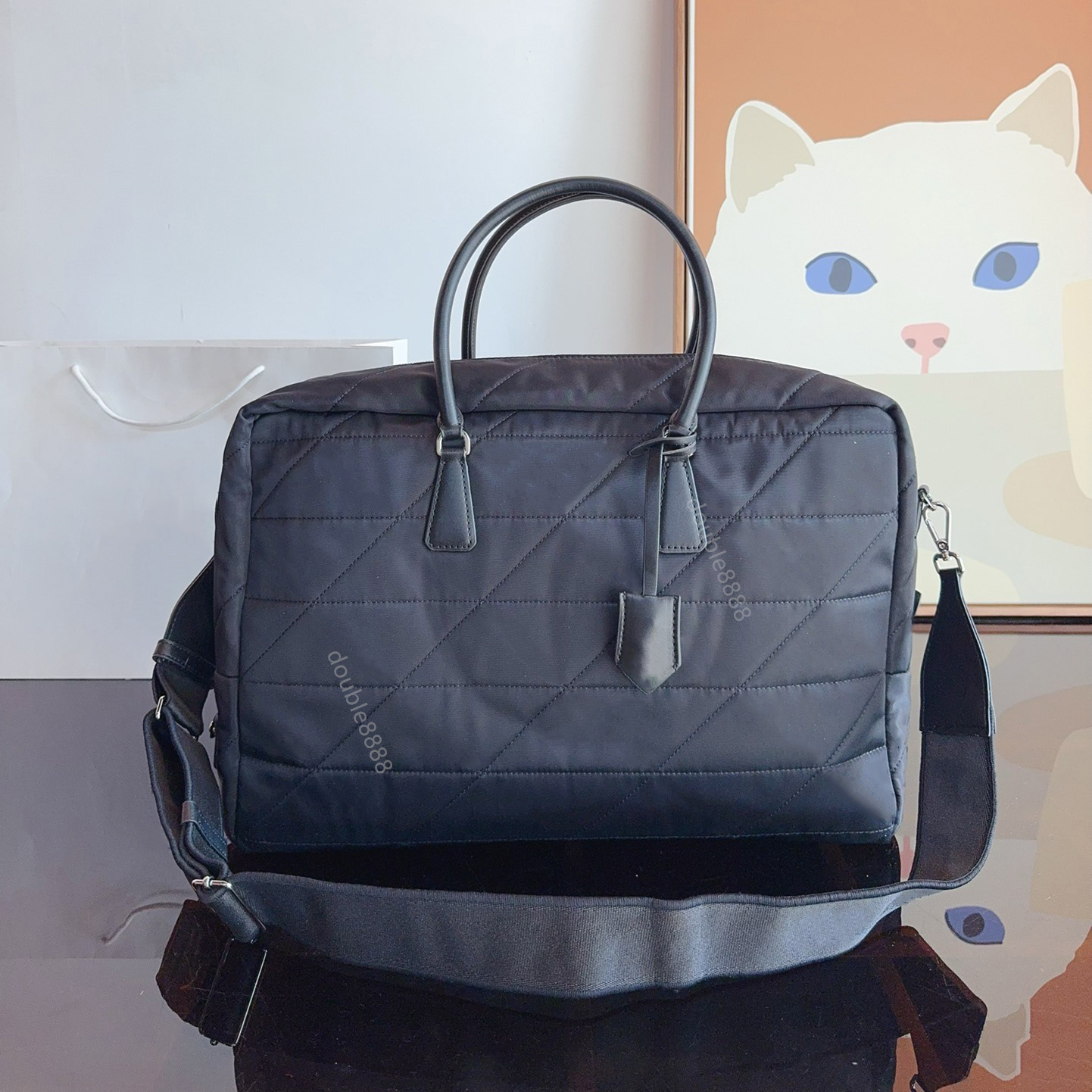 Fashion Mans Nylon briefcase Handbag Large Capacity Shoulder waterproof Travel Duffel Bag designer Messenger Womens Crossbody Tote Clutch Bag Zipper Shopping Bag