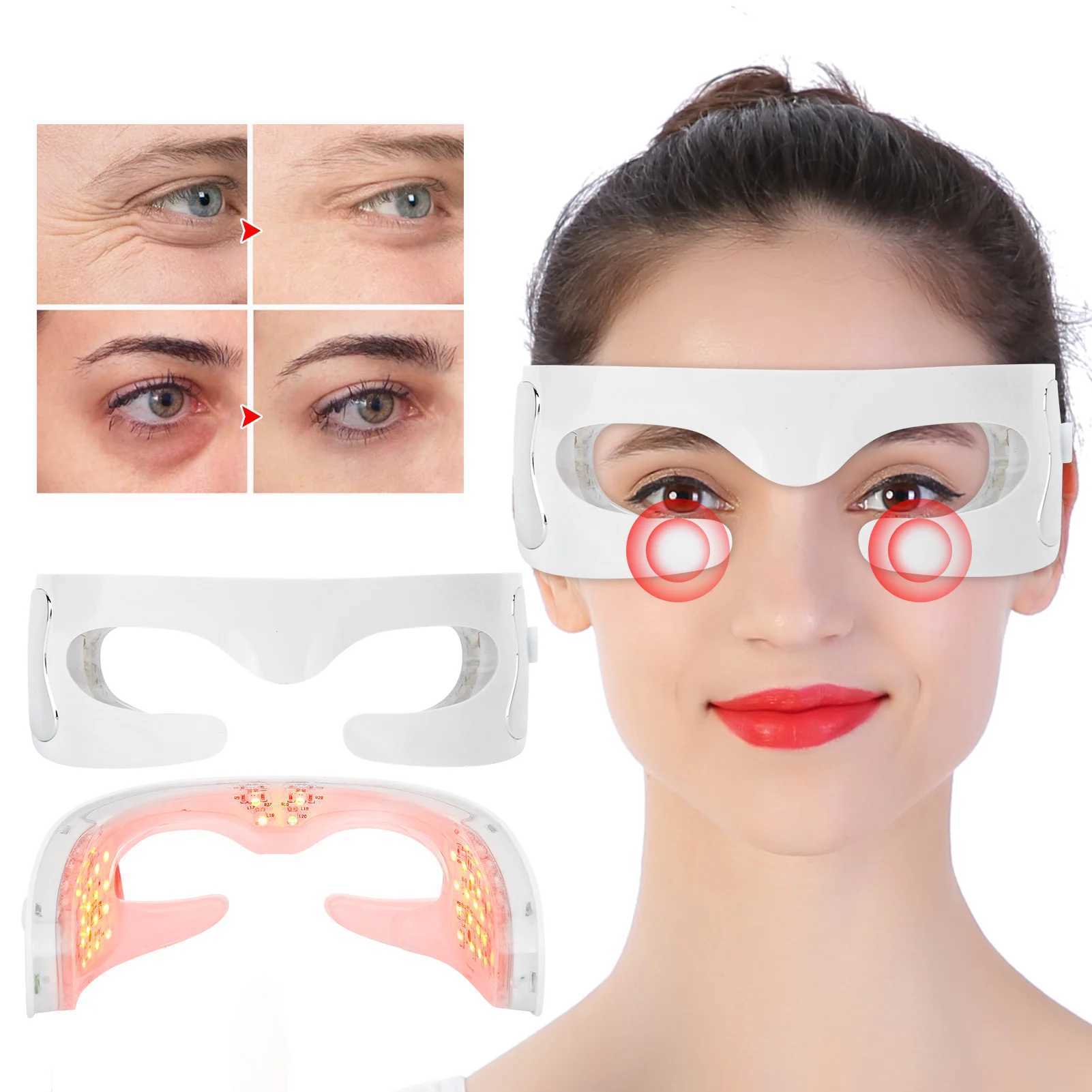 500mAh Electric Eye Massager Instrument Vibration Eye Mask Therapy Eye Bag Wrinkle Removal Fatigue Relief Eye Beauty DeviceXJ250224