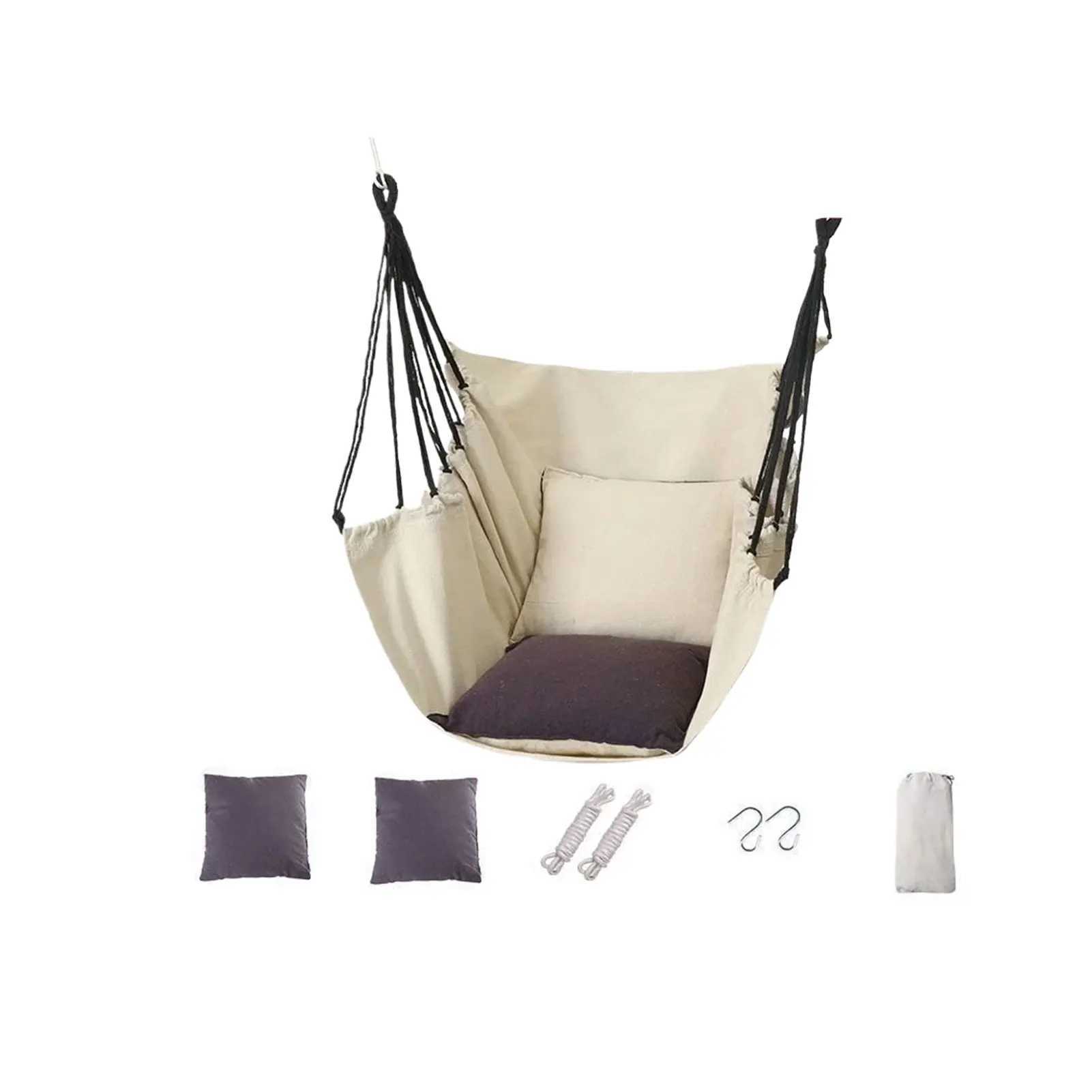 Portable Swing Chair For Outdoor Furniture Stylish And Comfortable Made With Materials Hammock Chair X250224