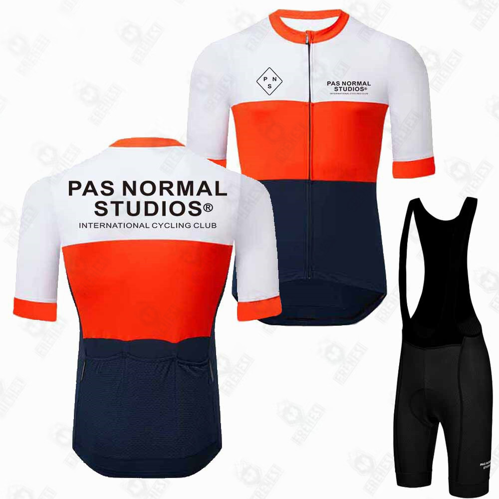 PAS Outdoor Cycling Set Road Mountain Bike Riding Suit Summer Short Sleeved Overalls