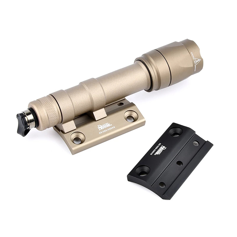 WADSN M300 M600 Offset Fit M-lok/Keymod Tactical Light Equipment Metal DD M300/M600 Series Flashlight Mount Base