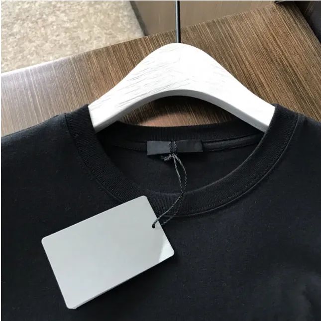 Designer Mens Paris Plus Tees & Polos t-shirts Round neck embroidered printed style summer wear with street cotton size