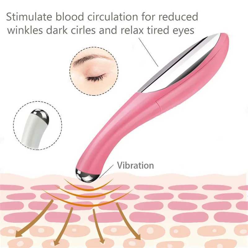 Electric facial massager ion implantation beauty instrument relaxation black eye round eye bubble anti-aging eye massagerXJ250224