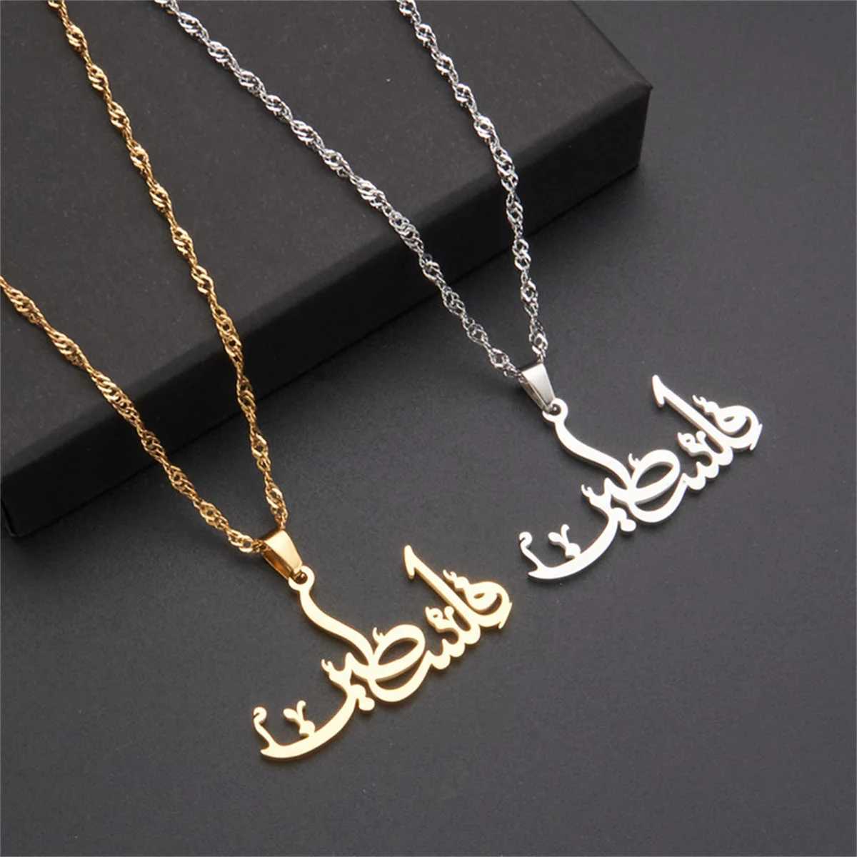 Hot selling stainless steel Arabic Pstinian pendant necklace for men and wen X250224