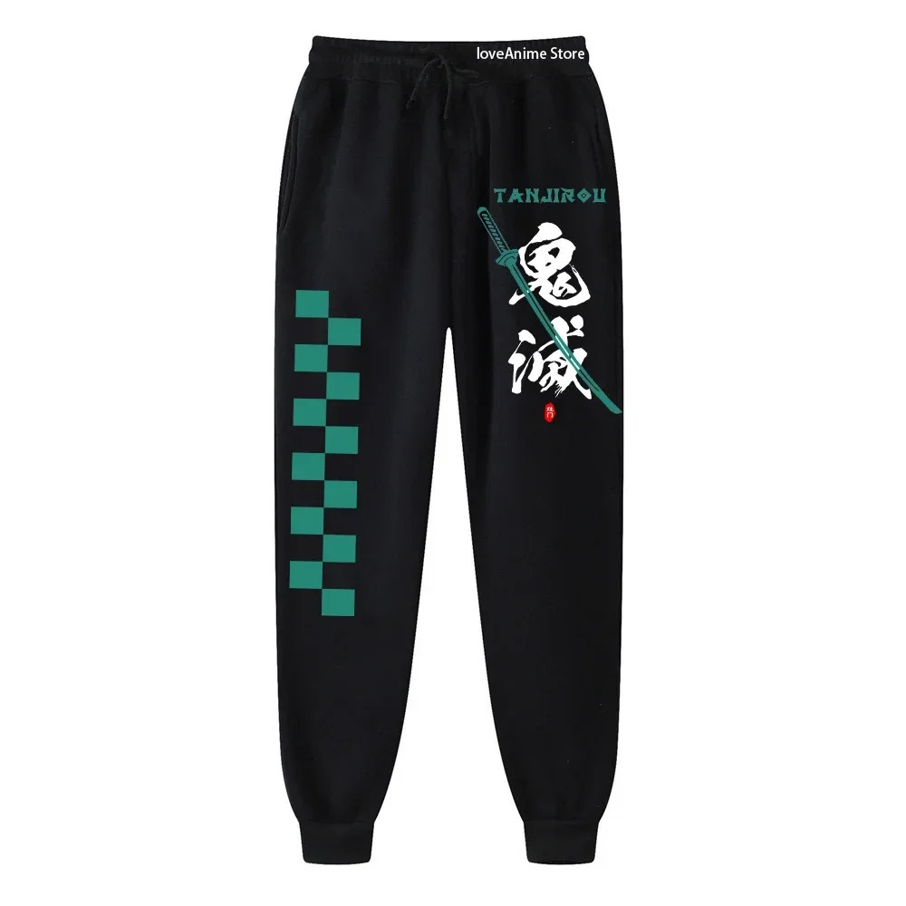 2025 Japanese Anime Demon Slayer Women Pants Running Pants Joggers for Men Sweatpant Sport Jogging Fitness Gym Fleece Trousers 250214