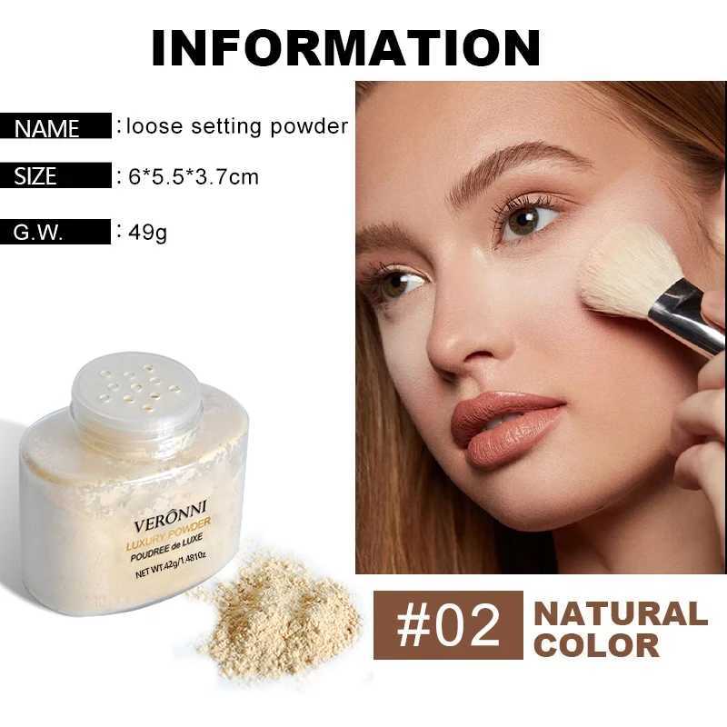 6 Colors Banana Luxury Powder for Women Face Foundation Banana Powder Bottles Loose Powder Authentic Oil-Control Beauty Make UpXJ250224