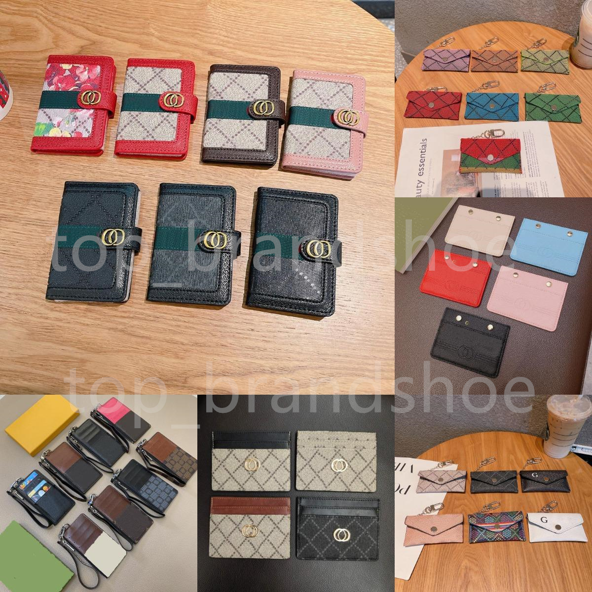 Designer Card Holder Small Wallet Coin Pouch High Quality Genuine Leather Sheepskin Golden Hardware Cardholder Women Bag Luxury Bags Wallets Woman1