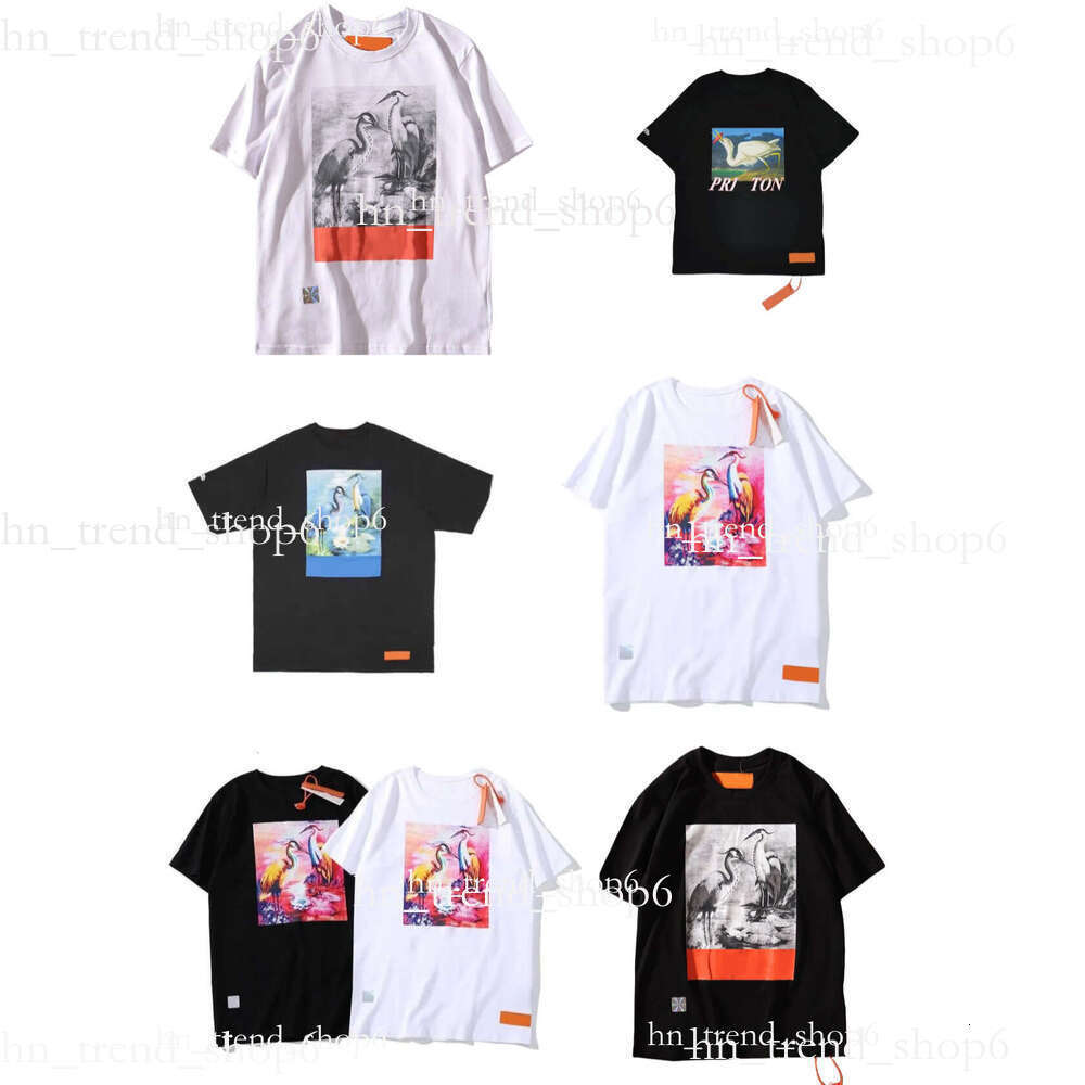 Mens T-shirts Summer Designer t Shirt Casual Man Womens Tees with Letters Print Short Prestons Sleeves Top Sell Luxury Heron Men Hip Hop Clothes a9