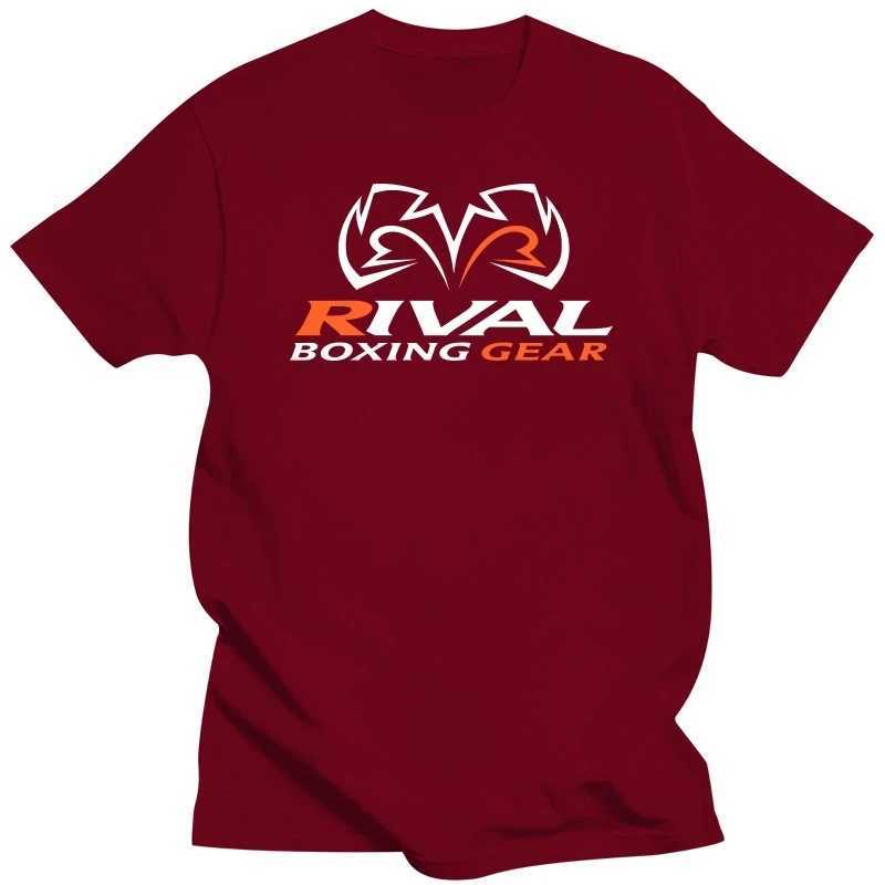 2024 Rival Boxing Corpo T-Shirt - Black Mens Design Print T-shirt Mens and womens short sleeve T-shirt Loose cotton topT250224