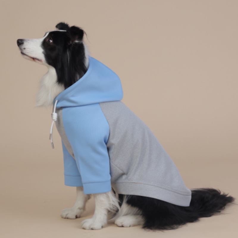 Dog Hooded Sweatshirt for Medium/Large Breeds - All-Season Comfort, Simple & Stylish Design