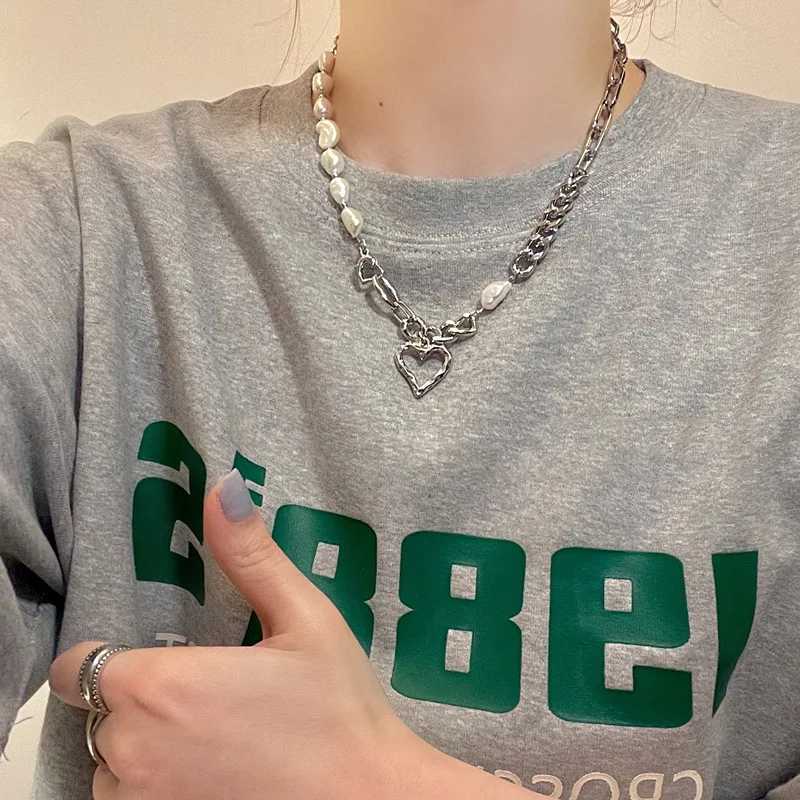 New 925 Sterling Silver Necklace Pendant Hip Hop Style Choker Party Gift for Wen Fine Jewelry X250224