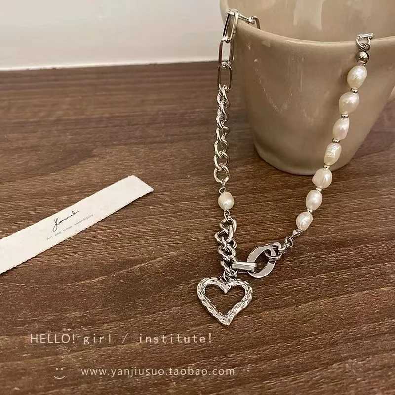 New 925 Sterling Silver Necklace Pendant Hip Hop Style Choker Party Gift for Wen Fine Jewelry X250224