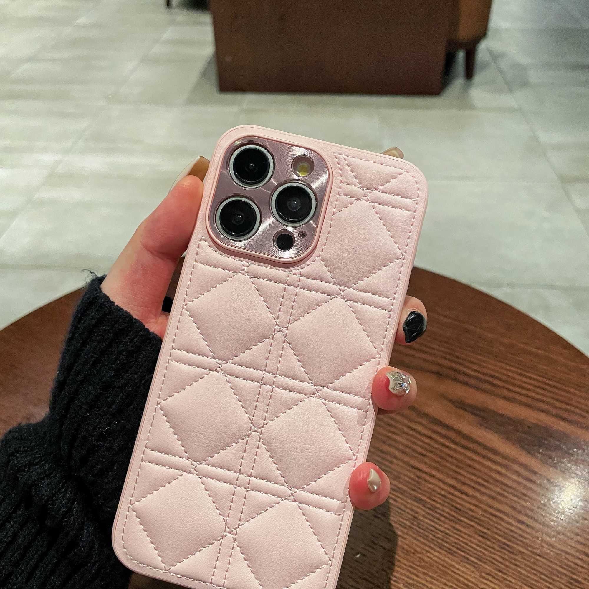 Ultra-Luxury Leather Phone Case For Iphone 14 13 12 Pro Max Anti-drop And Shockproof Phone Case For Iphone 16 15 Plus Pro Max X250224