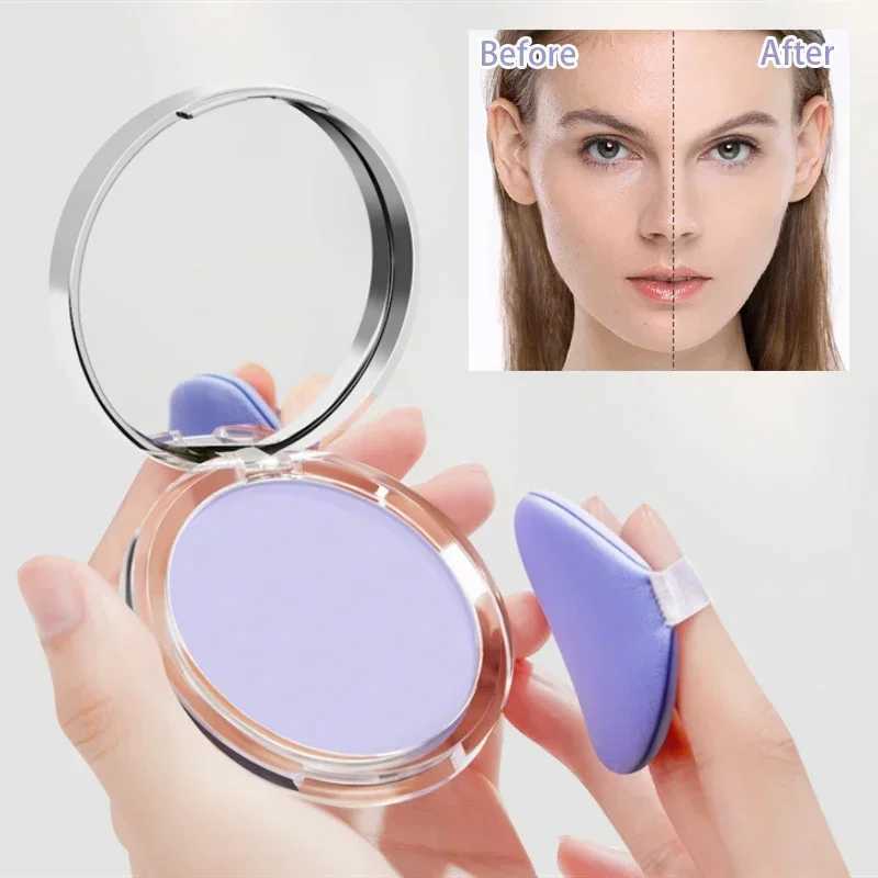 Lavender Pressed Powder Matte Powder Lasting Oil Control Full Coverage Face Compact Setting Powder Makeup Foundation CosmeticsXJ250224