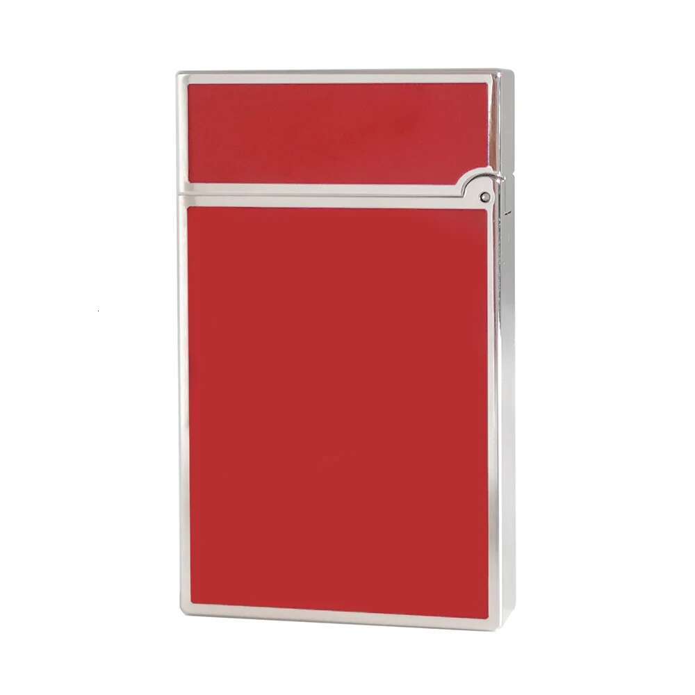 Brass Gas Lighters Lacquer Beauty Girl Pattern Cigarette Tobacco Tools Men Gifts Collections