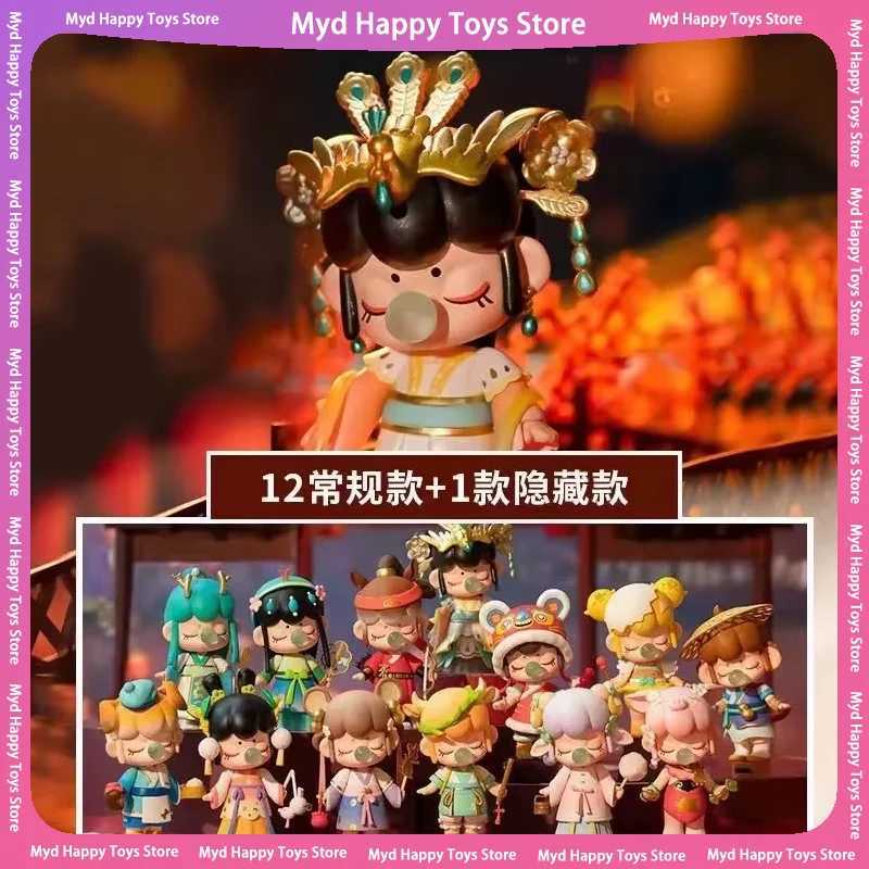 Genuine Rolifeed Nanci Chinese Zodiac Series Blind Box Figures Cute Model Doll Desktop Decoration Children Toy Gift CollectibleT250224