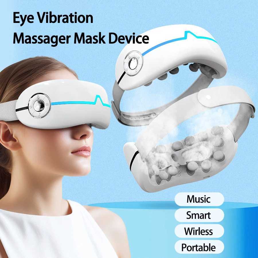 Portable Compress Massage Eye Mask Usb Heated Steam Heating Electric Reusable Eye Massager MasksXJ250224