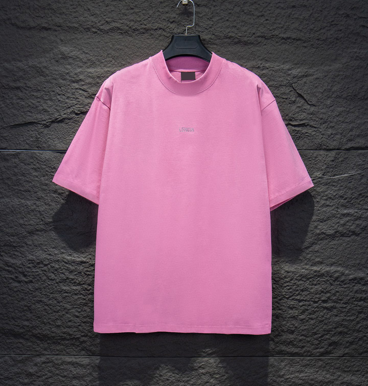 Men's Plus Tees & Polos letter knitted sweater in autumn / winter 2024 knitting machine e Custom detail crew neck cotton e4222r