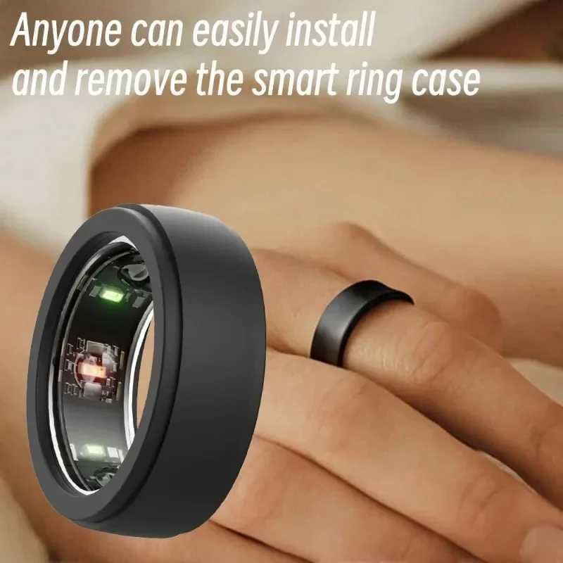 For Samsung Galaxy Ring Anti-Scratch Protective Soft Elastic Silicone Case for Men Women Sleep Health Monitor Sports Smart Ring W250225