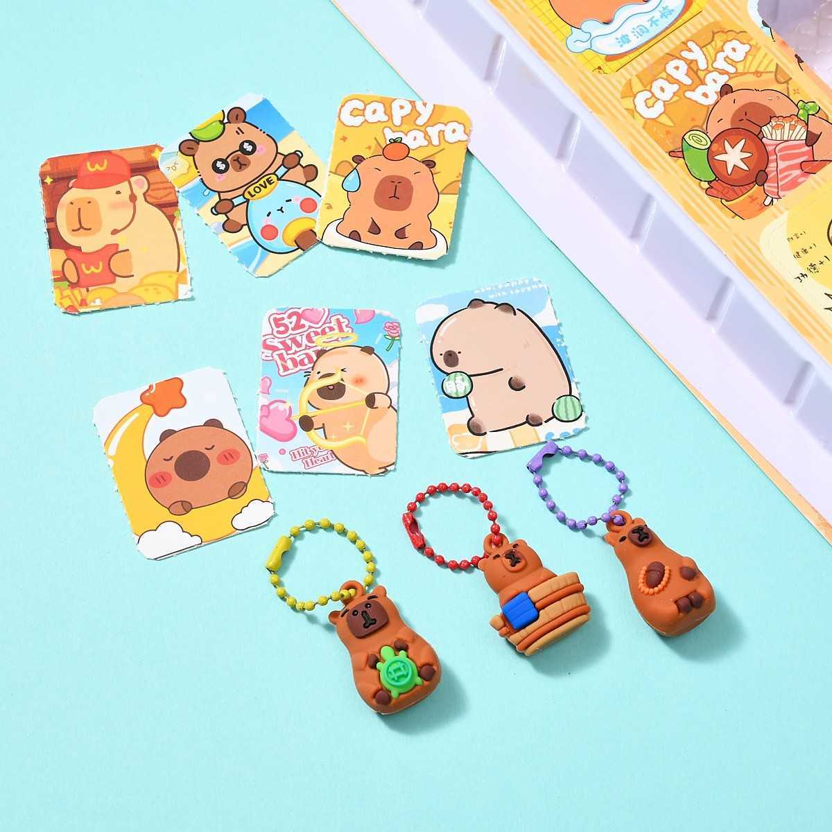 Kapibala 40 Cave Doll Pendant Blind Box School Convenience Store Stall Poke Fun Free shipping