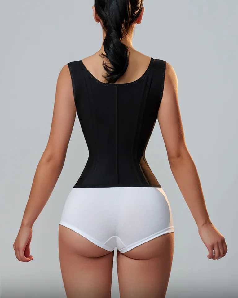 New Arrival Fajas Colombian Girdle Waist Trainer Double Compression Short Abdominal Control Abdominal Weight Loss Flat Abdominal Model with S-3XL Z250