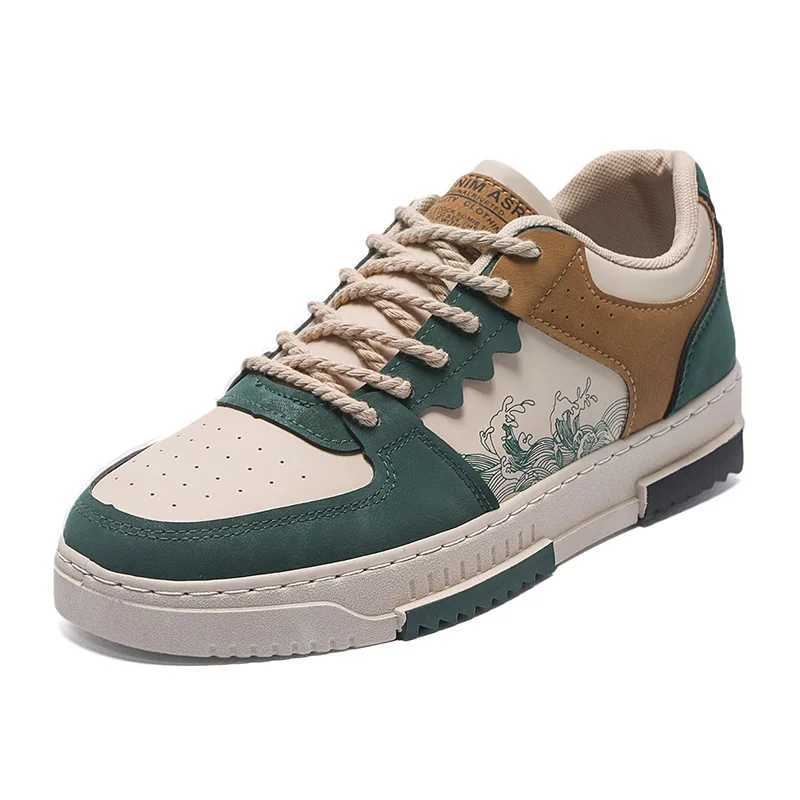 autumn new men casual shoes Outdoor Breathable Flat Fi LaceUp Sneakers Men Cfort Trendy Sports Shoes Y250225