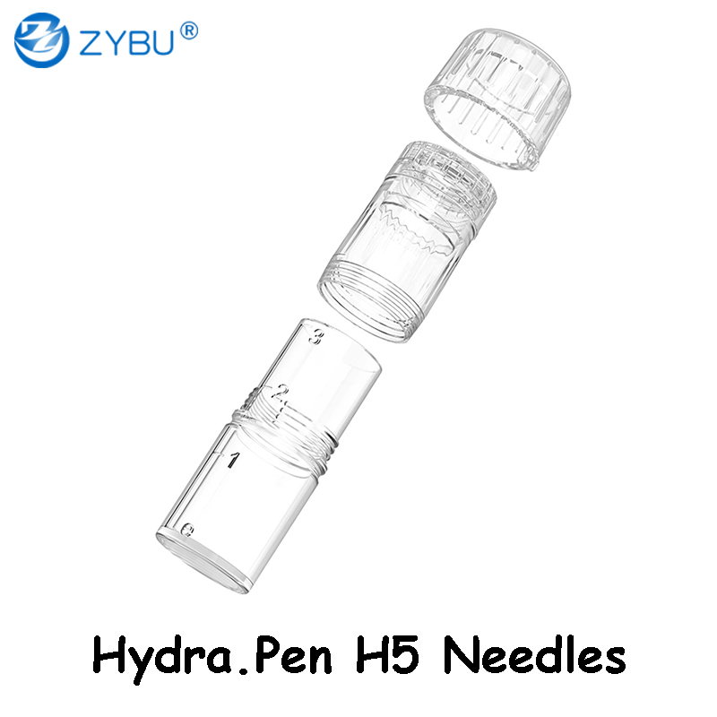 50Pcs Hydra pen H5 H3 Needle Cartridge 3 Level Adjustable Liquid Out Put Cartridges 12pin 24pin 36pin Nano Silicone 3ml Container Hydra.Pen H3/H5 Repl
