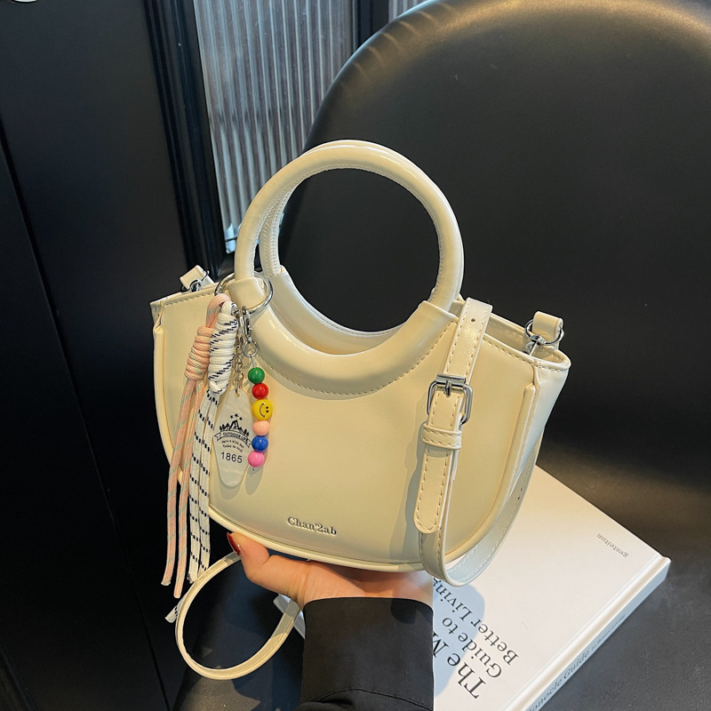 Foreign Style Niche Handheld Vegetable Basket Women's 2025 New Fashionable Single Shoulder Tote Bag Multifunctional And Simple Crossbody Bag