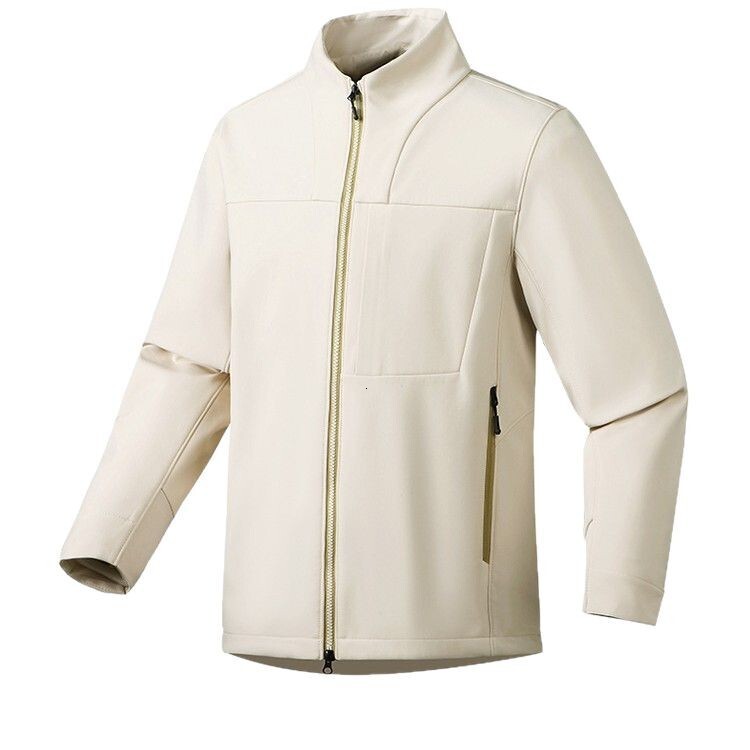 Ddmyoutdoor Spring Stand Up Collar Soft Shell Clothes Windproof Waterproof Men S Women S Outdoor Hiking Camping With Fleece Warm Cardigans Hoodies And