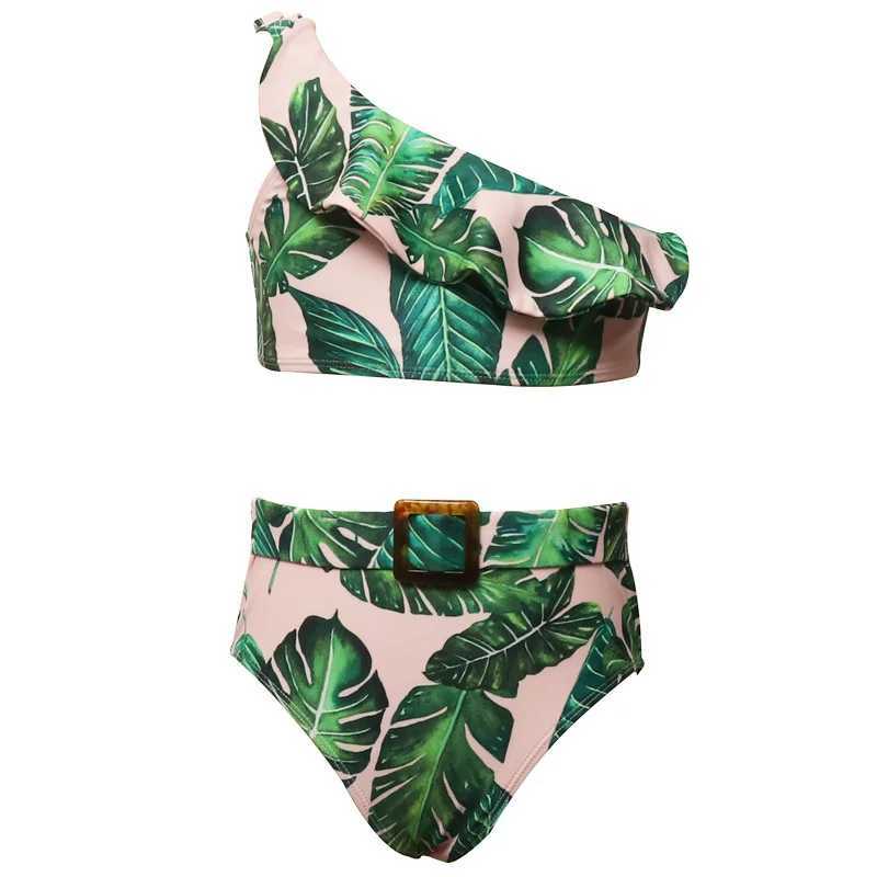Baby Girls Swimsuits Sets Childrens Summer Fashion Beachwear Suit 2025 New Kids Pool Swimming Costume Girl Print 2Pcs Outfits X250224