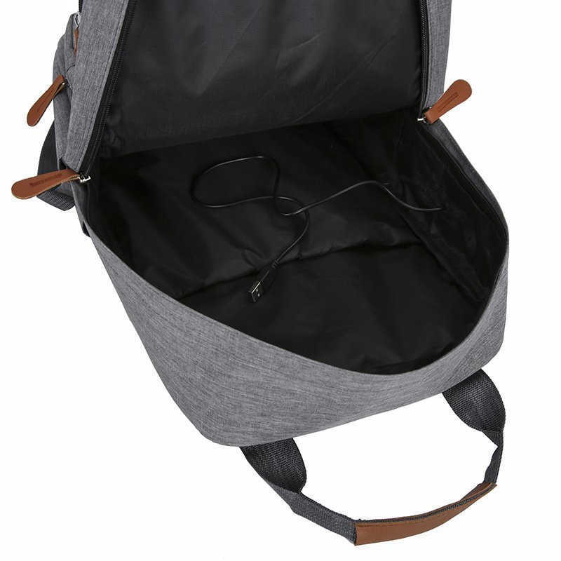 New Mens Backpack Large Capacity Business Computer Backpack Three Piece Set Multifunctional Junior High School Student Backpack Day Backpack Travel Ba