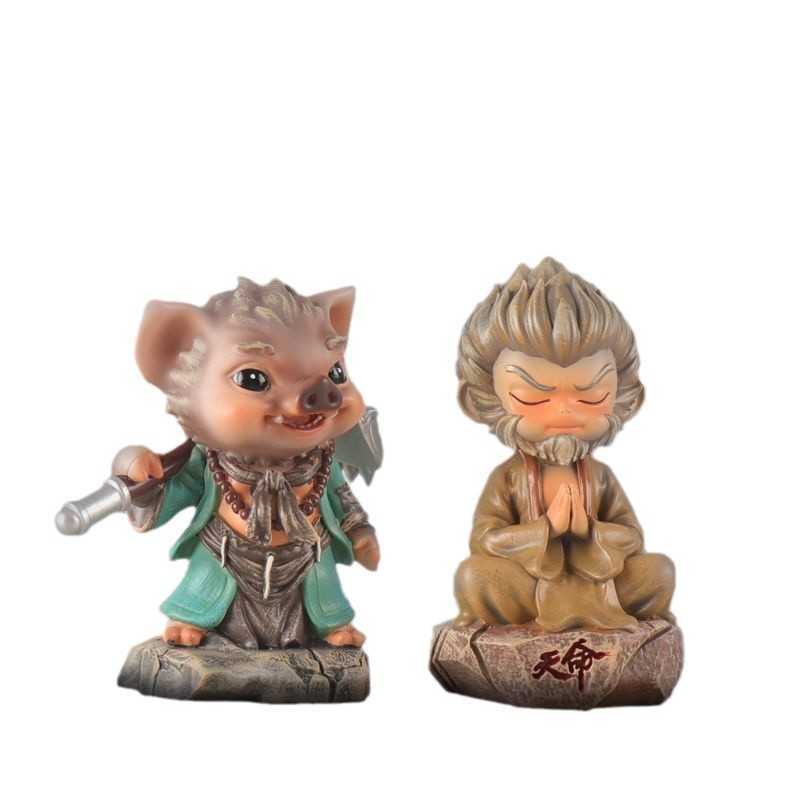 Black Mythology Wukong Blind Box Handmade Game Great Saint Golden Hoop Stick Ornament Chaos Heavenly Palace Journey to the West Gift Free shipping