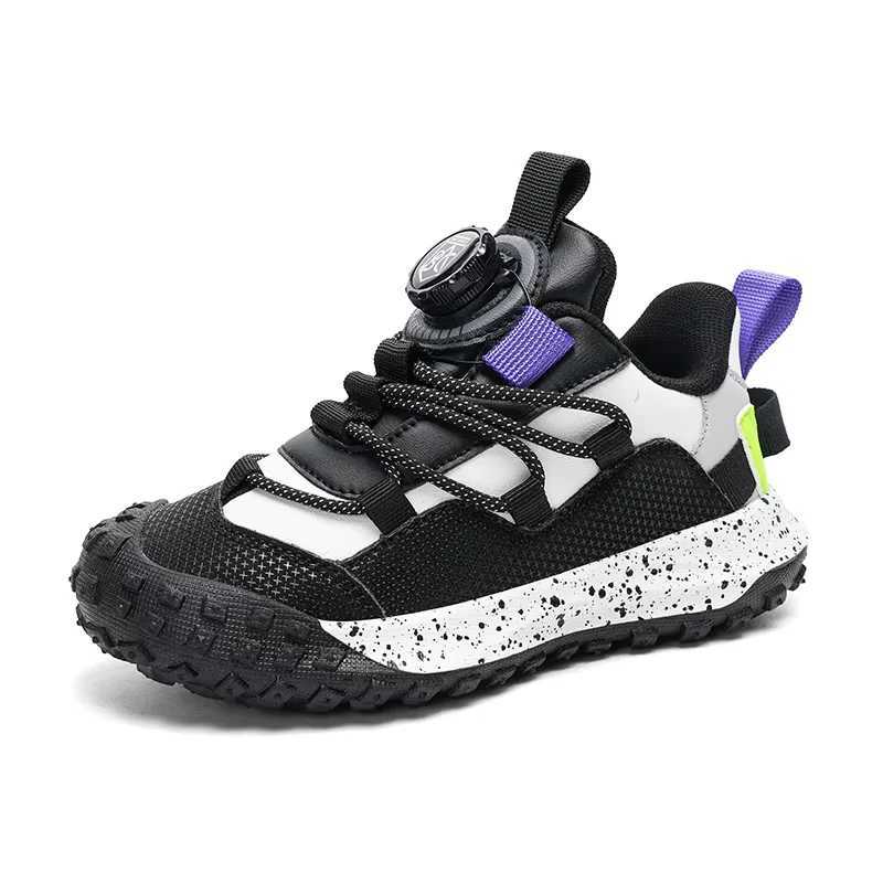 Childrens basketball shoes field training anti slip and comfortable running shoes lightweight outdoor sports shoes childrens sports shoes W250225