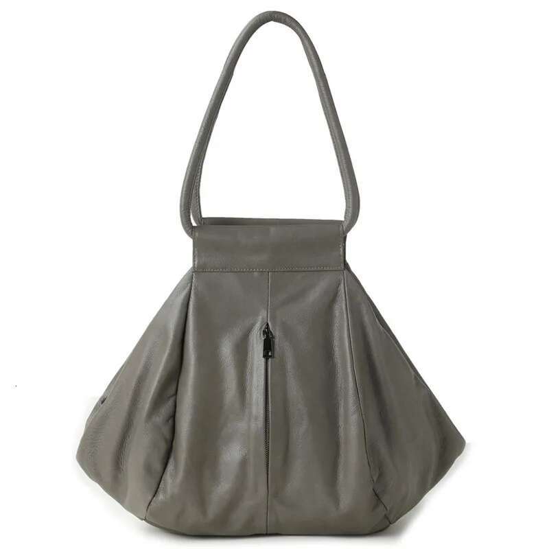 Slouchy Soft Cowhide Large Capacity Purses Handbags For Women 2024 Genuine Leather Shoulder Travel Bag Underarm Wrist Bags