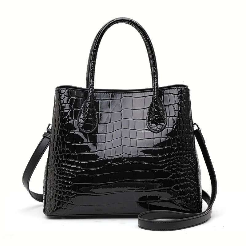 2024 New Fashion Genuine Leather Women Bag Large Capacity Cowhide Commuter Tote Women's Handbags Shoulder Crossbody Bags