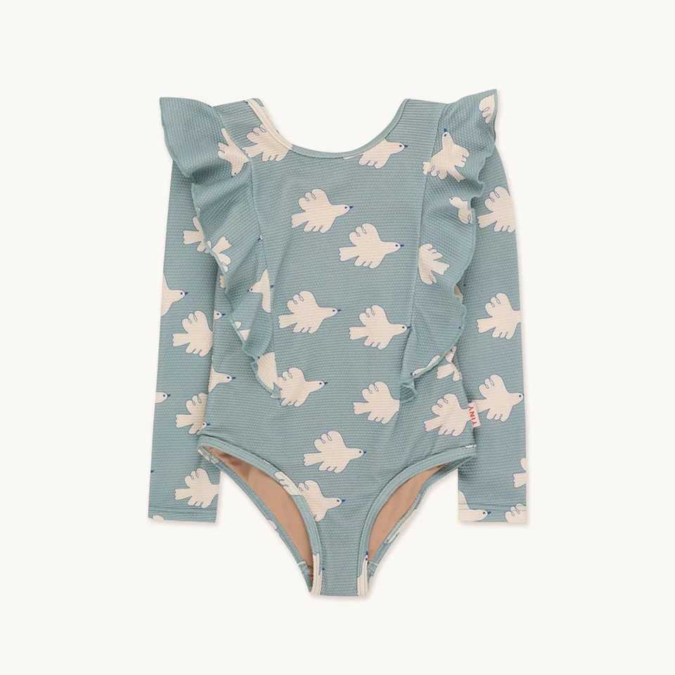 2025 Summer TC Baby Girls Swimsuits One Pieces Holiday Boys Swimming Trunks Child Seaside Swim Bikini Vacation Kid Swimwear Sets X250224