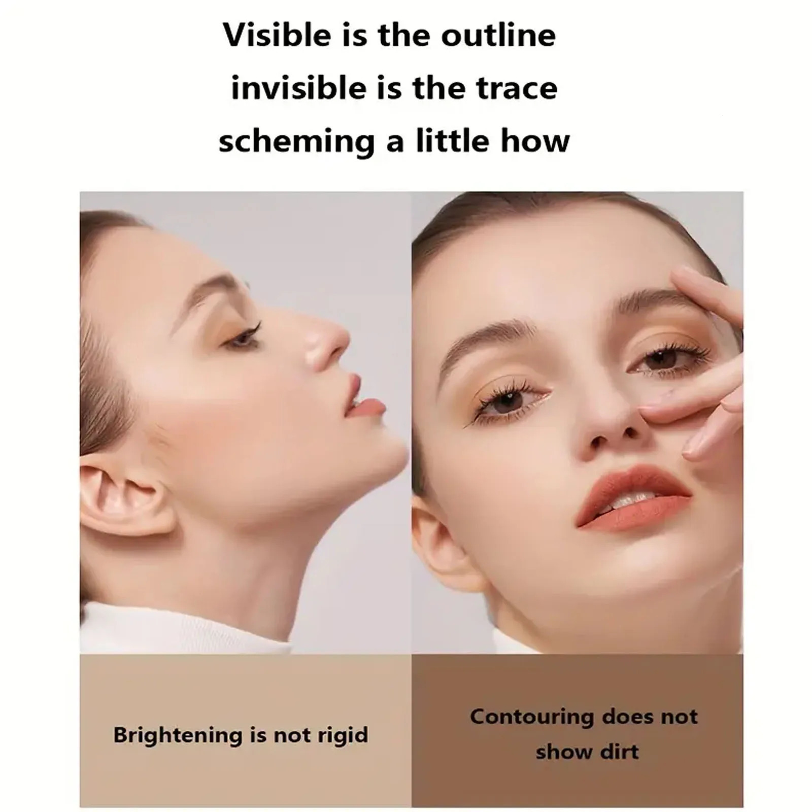 28 Color Contour Concealer Waterproof Concealer White Bronze Wheat Waterproof Long-Lasting Full Coverage Contour Palette 250222