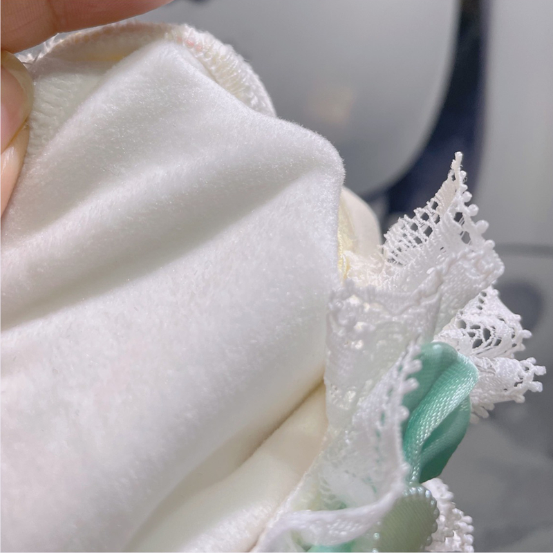 Winter Dog Clothing with Floral Print Lace border, Bow Decorations, Dog Cotton Warm Vest Comfortable Cold Resistant for French Bulldog, Chihuahua and 