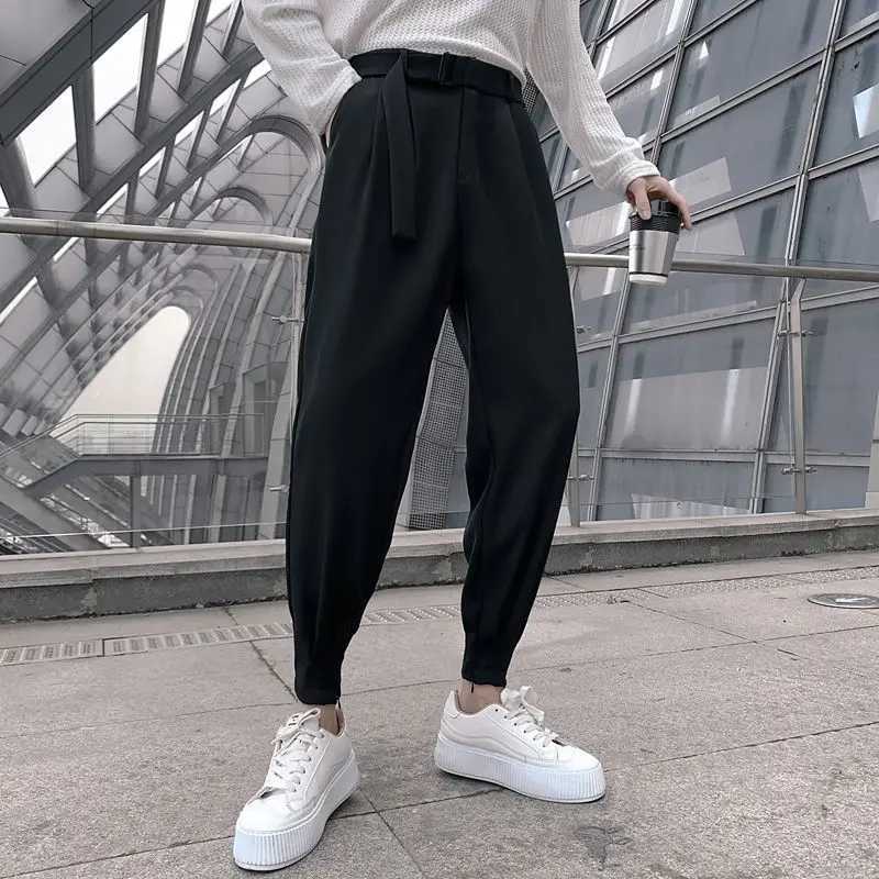 Youth Trend Business Leisure Comfortable Slimming Edition Simple Fashion with Nine Point Mens Pants Spring/Summer New 2024 W250225