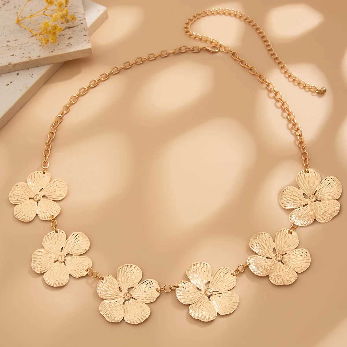 PuRui Vintage Gold Color Adjustable Waist Chain For Woman Korean Fashion Painted Sexy Metal Body Chain Daily Party JewelryXJ250224