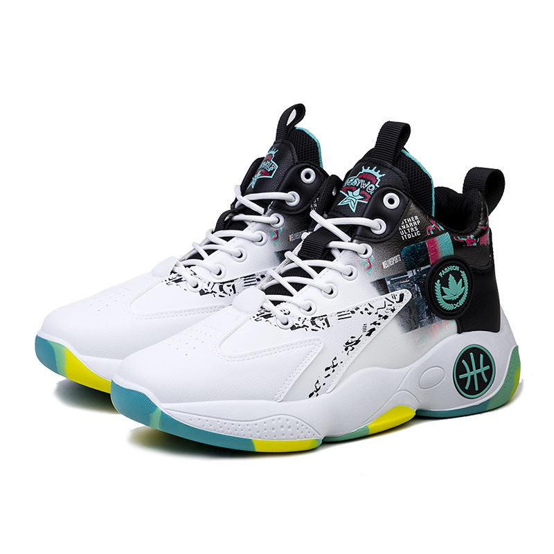free shipping basketball shoes men mens white green blue purple black leather outdoor sports trainers sneakers classic