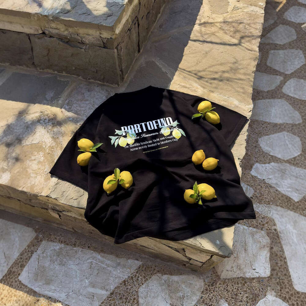 Street Y2K Hip Hop Top Letter Printed T-shirt Spring/Summer Short Sleeve Trendy Brand Casual Men's and Women's Round Neck