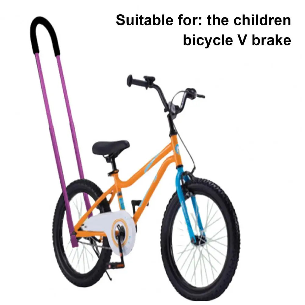 Bike Balance Push Bar Kids Bicycle Safety Trainer Handle Heavy Duty Kids Cycling Learning Bike Balance Handle Bike Accessories 250224